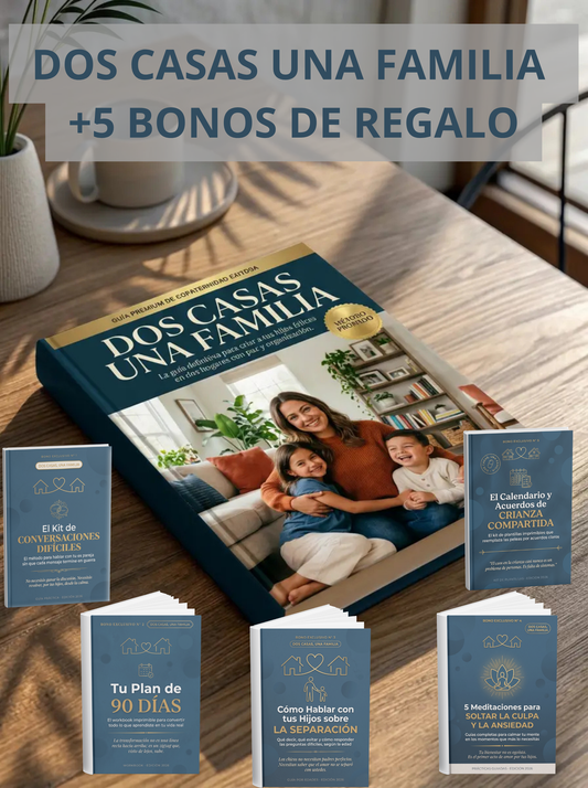 Dos Casas, Una Familia: El método de 90 días para superar el caos de la crianza compartida